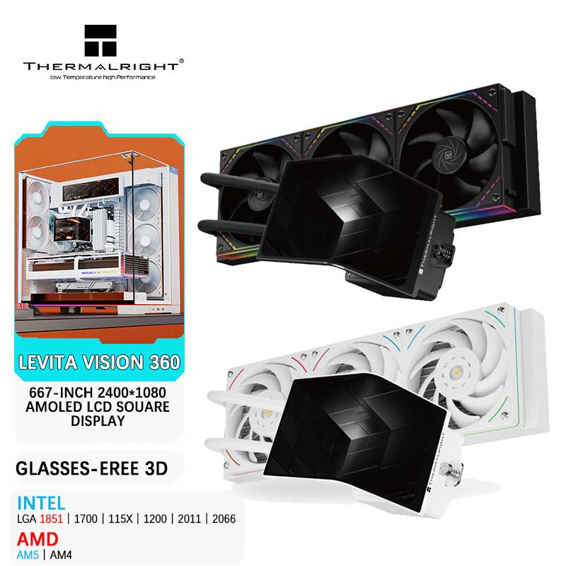Thermalright LEVITA VISION 360 - Pc Gaming Liquid recension och pris