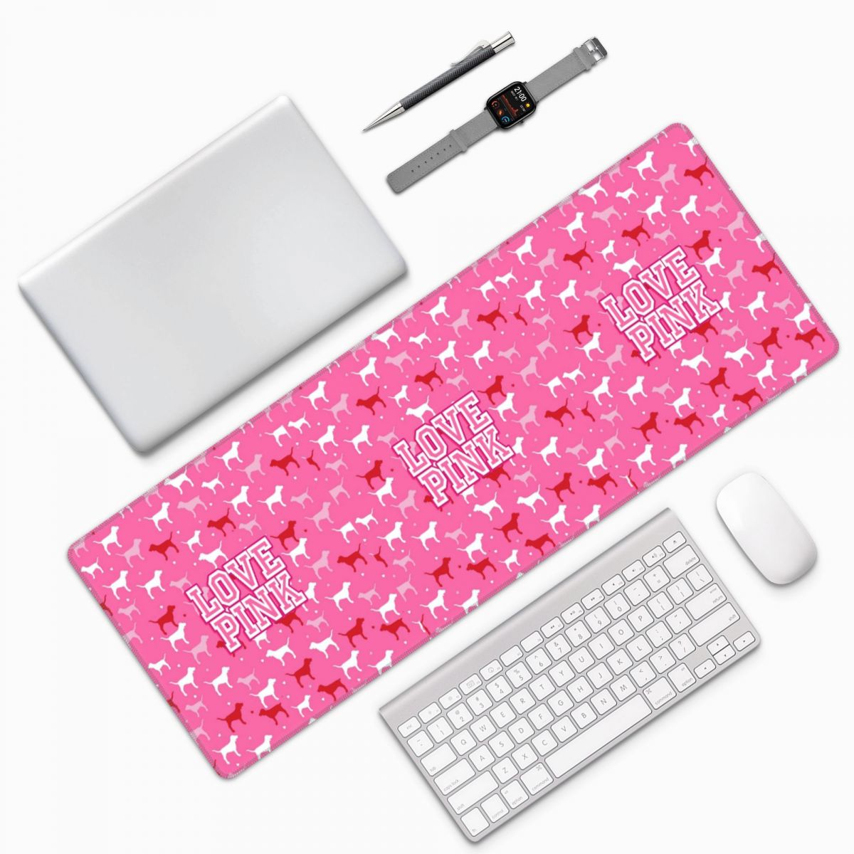 Love Pink Large Mouse Pad Comp - Pc Gaming Pink recension och pris