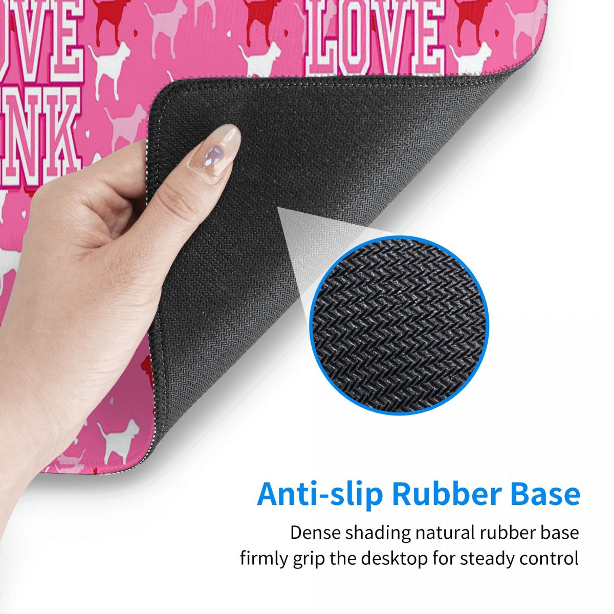 Love Pink Large Mouse Pad Comp - Pc Gaming Pink recension och pris