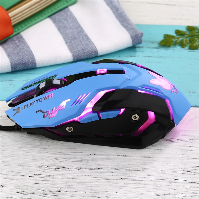 OW 6 Buttons Breathing LED Bac - Pc Gaming Pink recension och pris